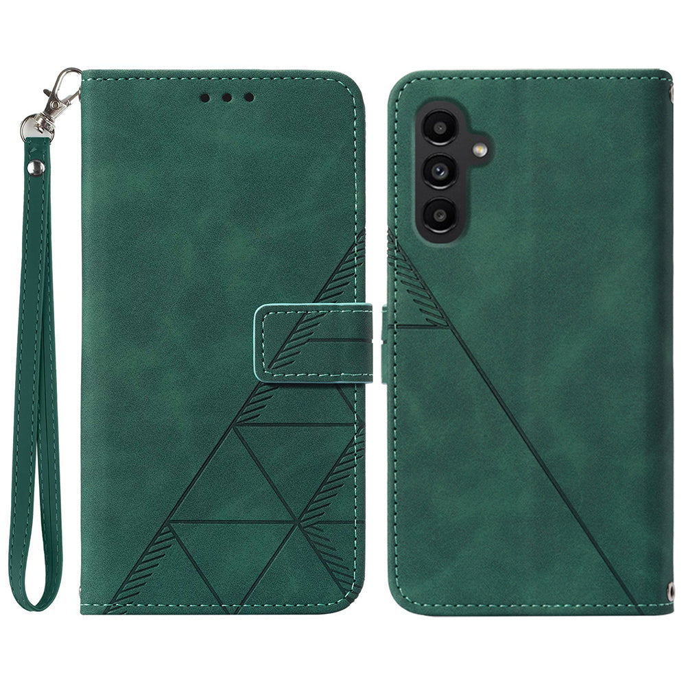 YB Imprinting Series-1 for Samsung Galaxy A25 5G A24 4G Leather Wallet Case Imprinted Stand Phone Cover with Strap YB Imprinting Series-1 for Samsung Galaxy A25 5G A24 4G Leather Wallet Case Imprinted Stand Phone Cover with Strap